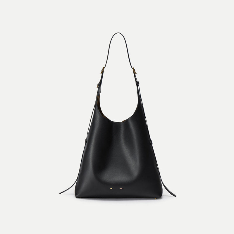 Women's Ye Tong Hanging Earmuff Napa Cowhide Women's Shoulder Bag