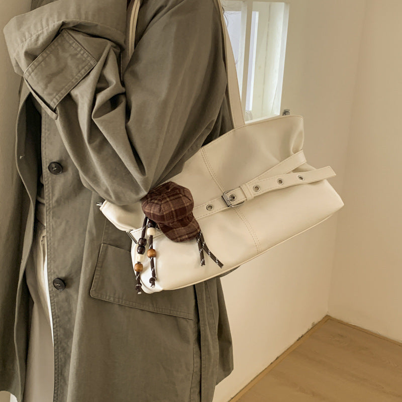 Women's Commuter Niche Exquisite Versatile Large Capacity Underarm Bag