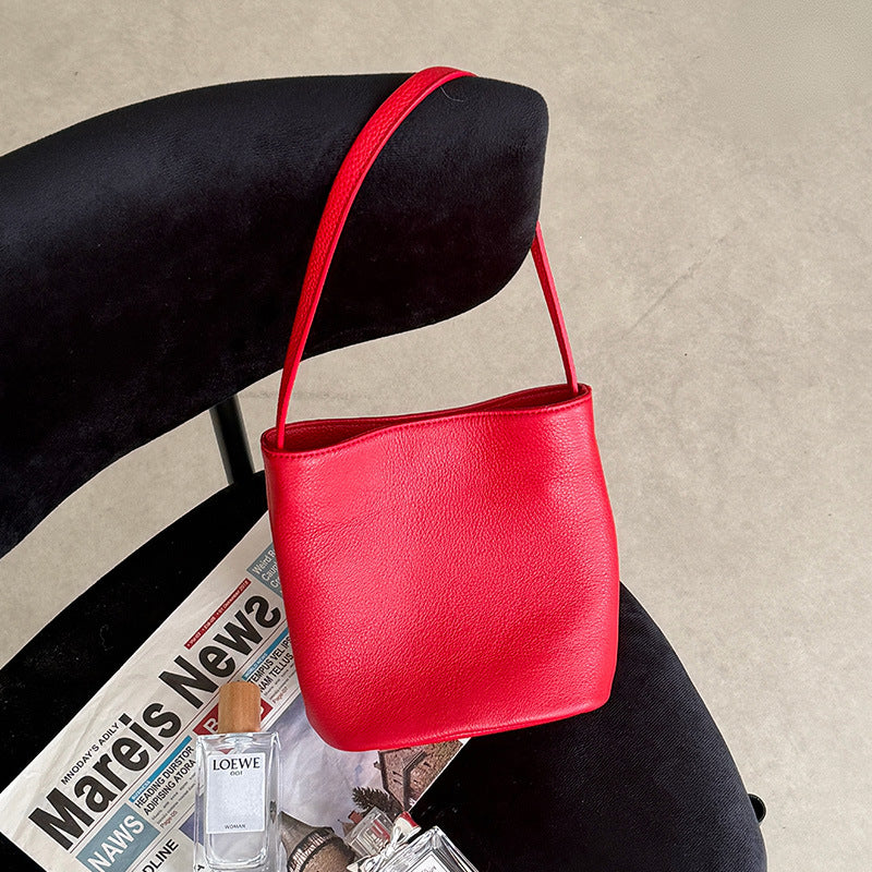 Women's Style First Layer Leather Genuine Soft Bags