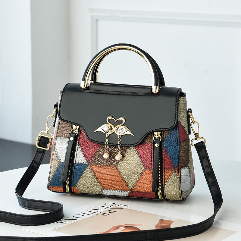 Women's Affordable Luxury Fashion Textured Mori Style Women's Shoulder Bag
