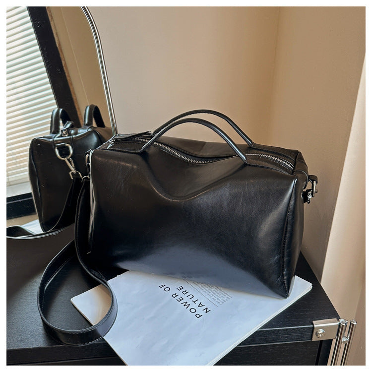 Women's Portable Minority Simple Commuter Wide Strap Bags