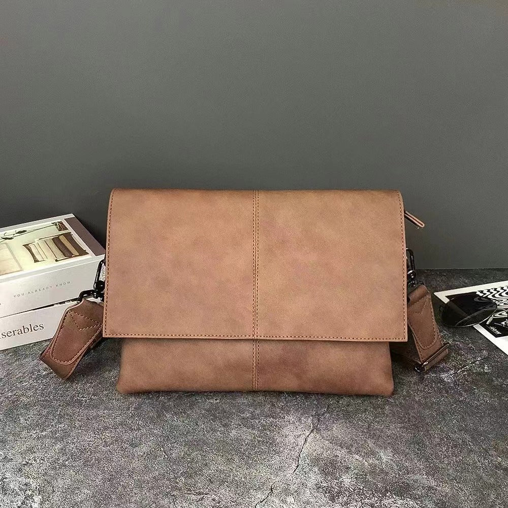 Men's Trendy File Large Capacity Envelope Fashion Men's Messenger Bag