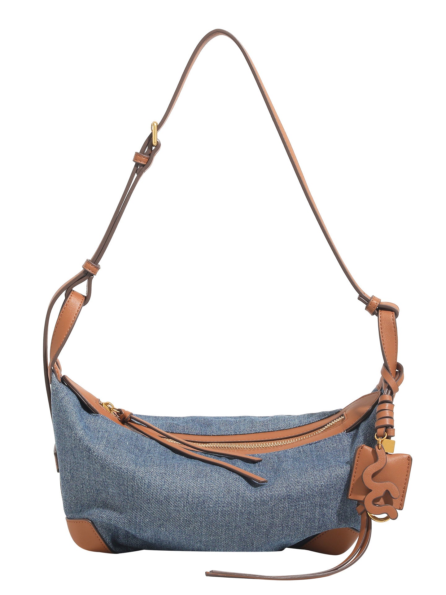 Women's Ear Series Pillow Canvas Denim One Bags