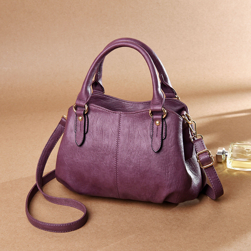 Women's Soft Leather Mother Large Capacity Women's Handbag