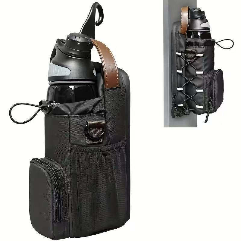 Source Fitness Magnetic Suction Kettle Water Cup Mobile Sport Waist Bag, Accessory Bag