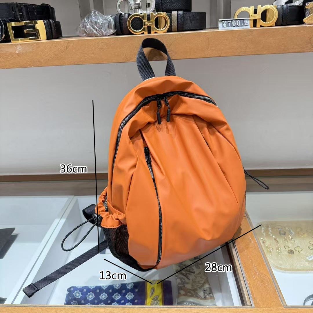 Women's Idle Style Large Capacity Texture Outing Backpacks