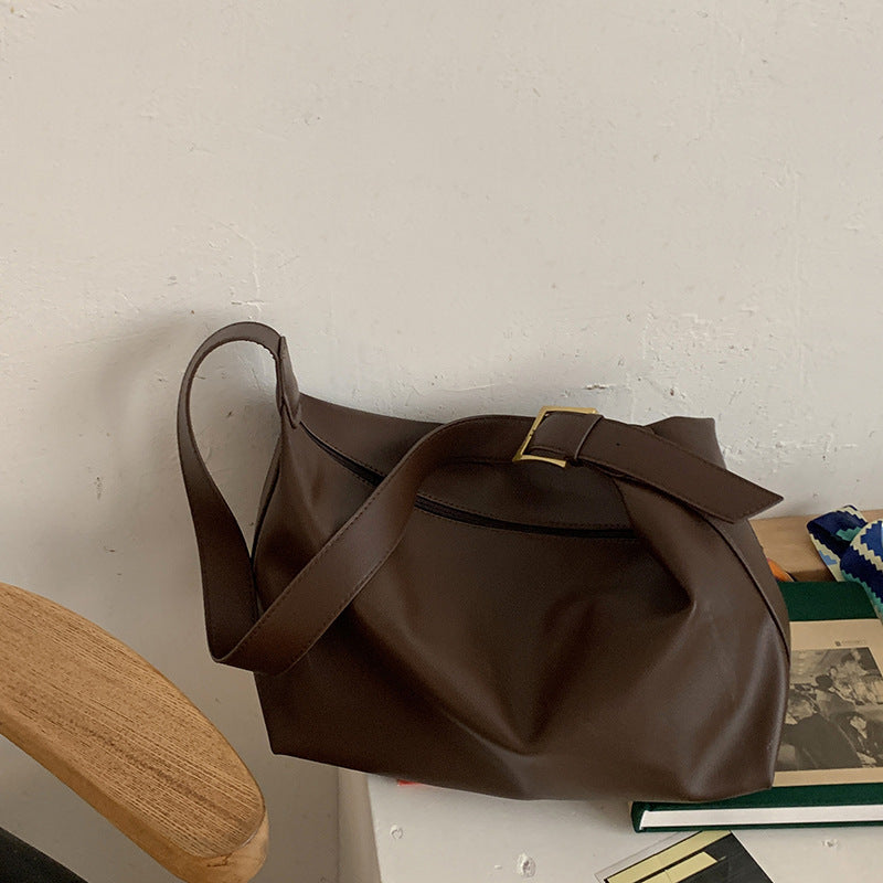Female Fashion Niche Large Capacity Underarm Tote Bag