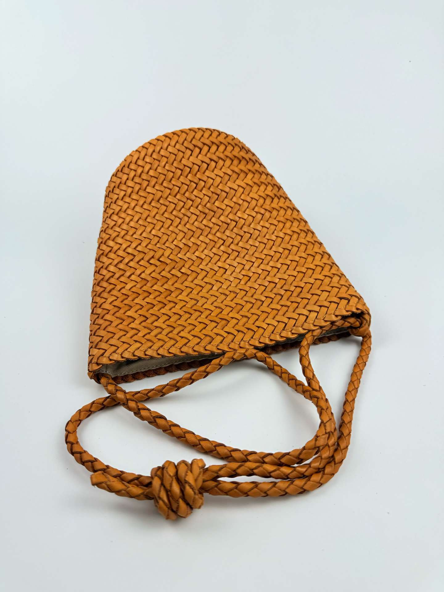 Summer Woven Genuine Leather Handmade First Bags