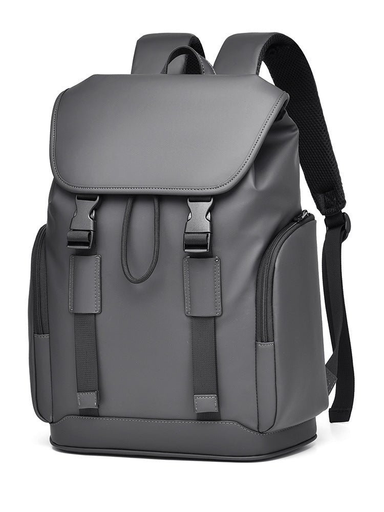 Men's Simple Texture Commuter Computer Large Capacity Leisure Backpack
