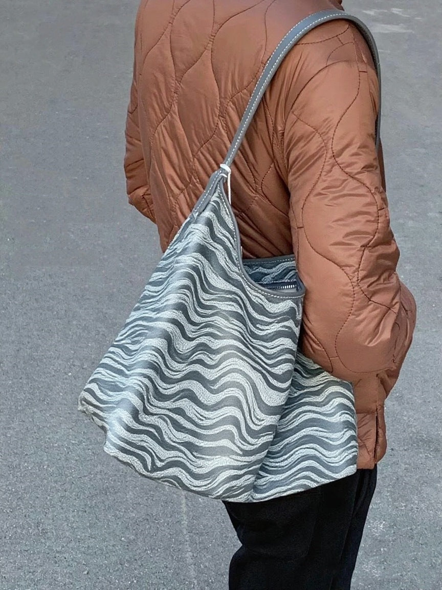 Large Foldable Presbyopic Portable Shopping Capacity Handbags
