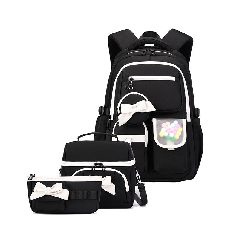 Junior Good-looking Simple Three-piece Lunch Pencil Backpacks