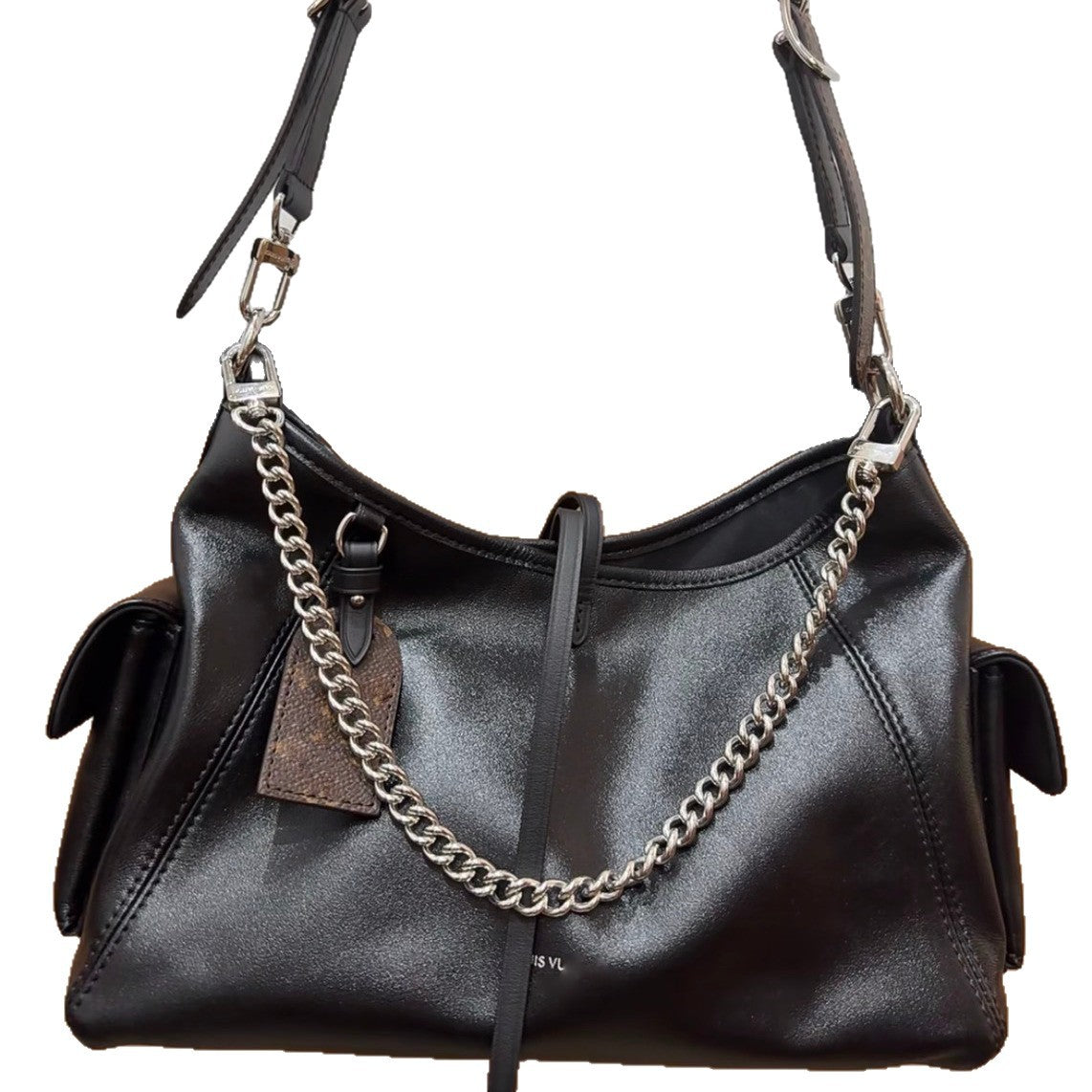 Women's Fashion Simple Large Capacity Soft Leather Female Tote Bag
