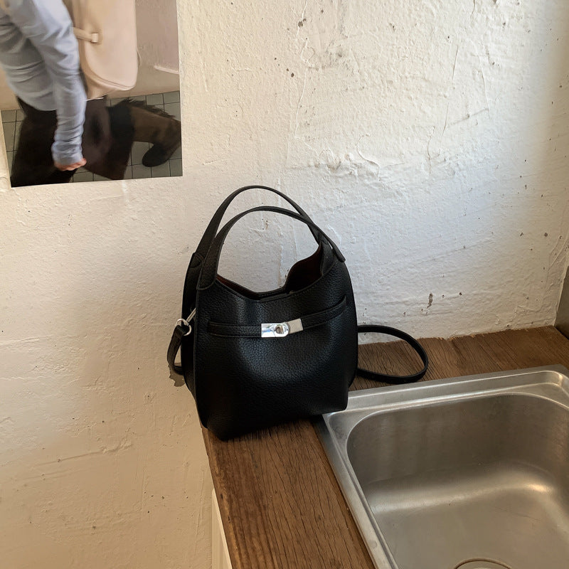 Women's Spring Vegetable Basket Commuter Good-looking Female Bucket Bag