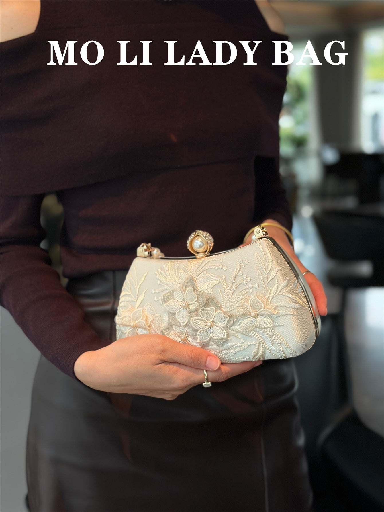 Women's Fairy Han Chinese Clothing Cheongsam Dress Style Vintage Embroidered Niche Women's Handbag