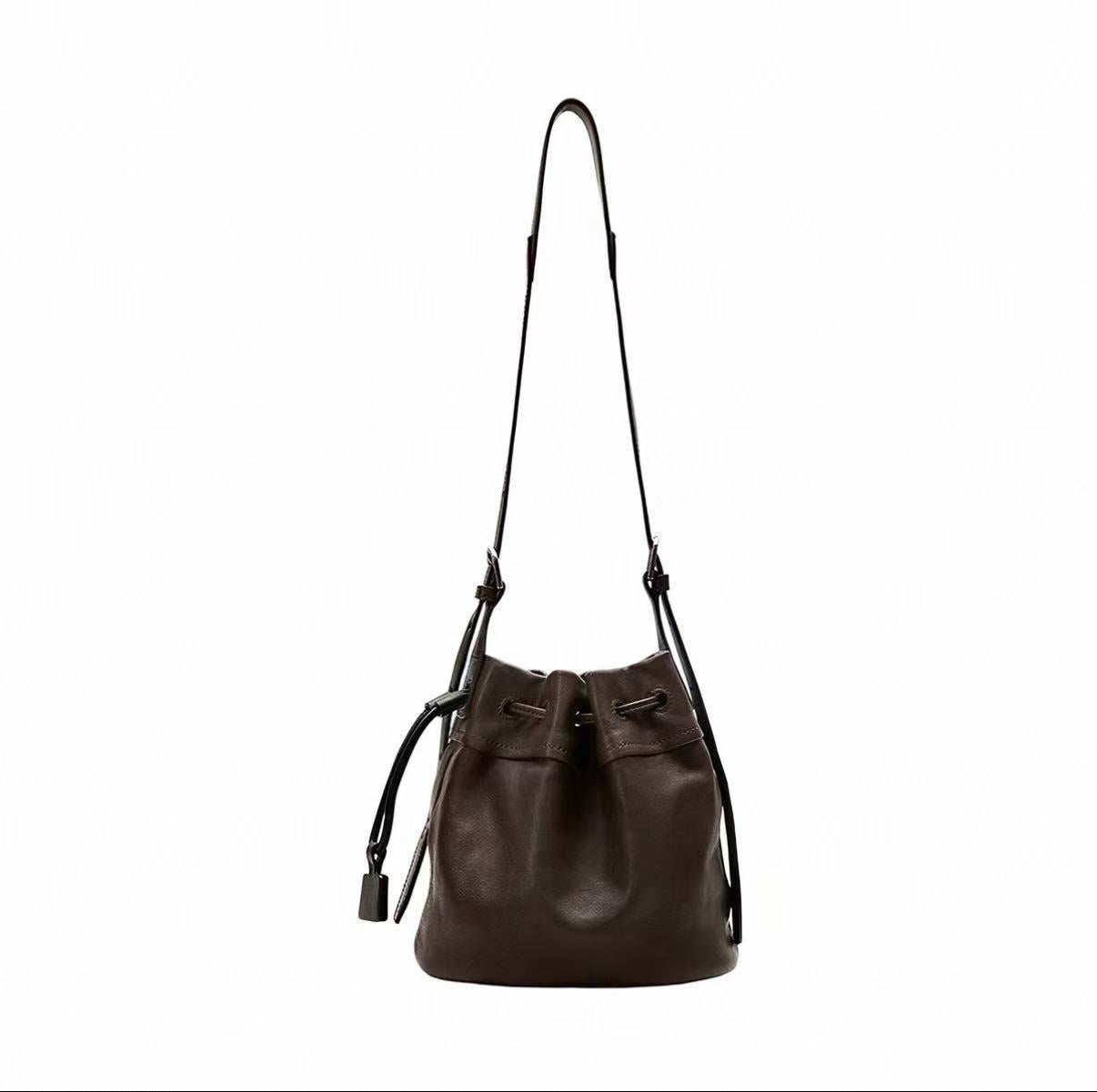 Beautiful Attractive Women's Drawstring Commute Pouch Bucket Bags