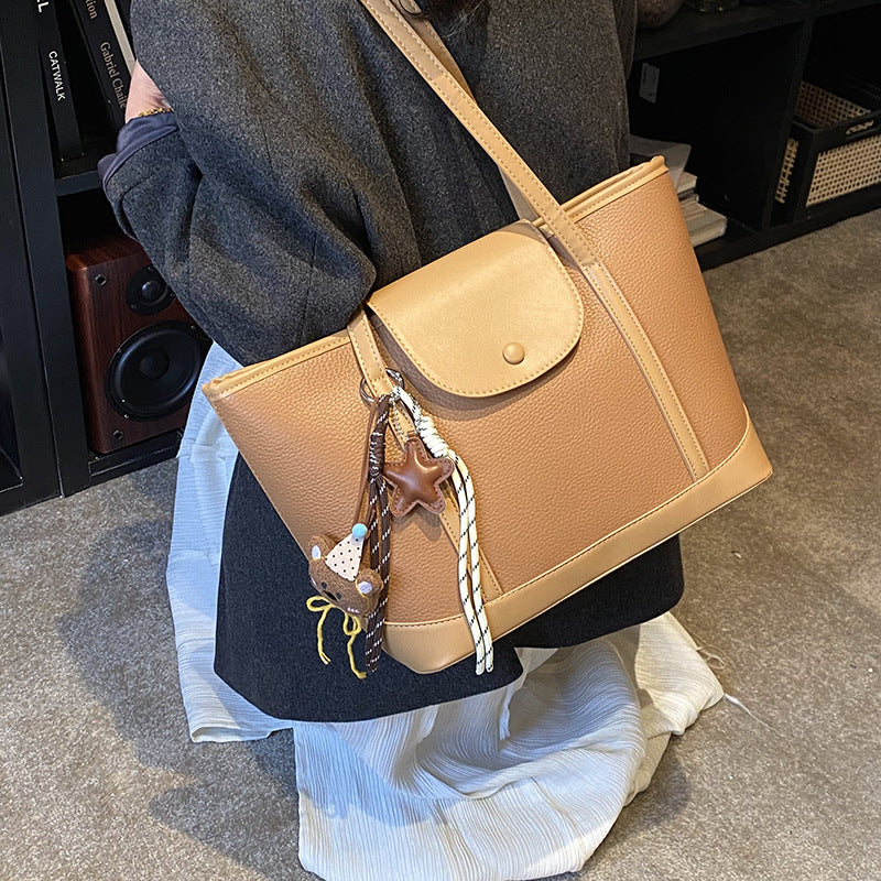 Women's Capacity Commuter High Sense Retro Out Portable Tote Bags