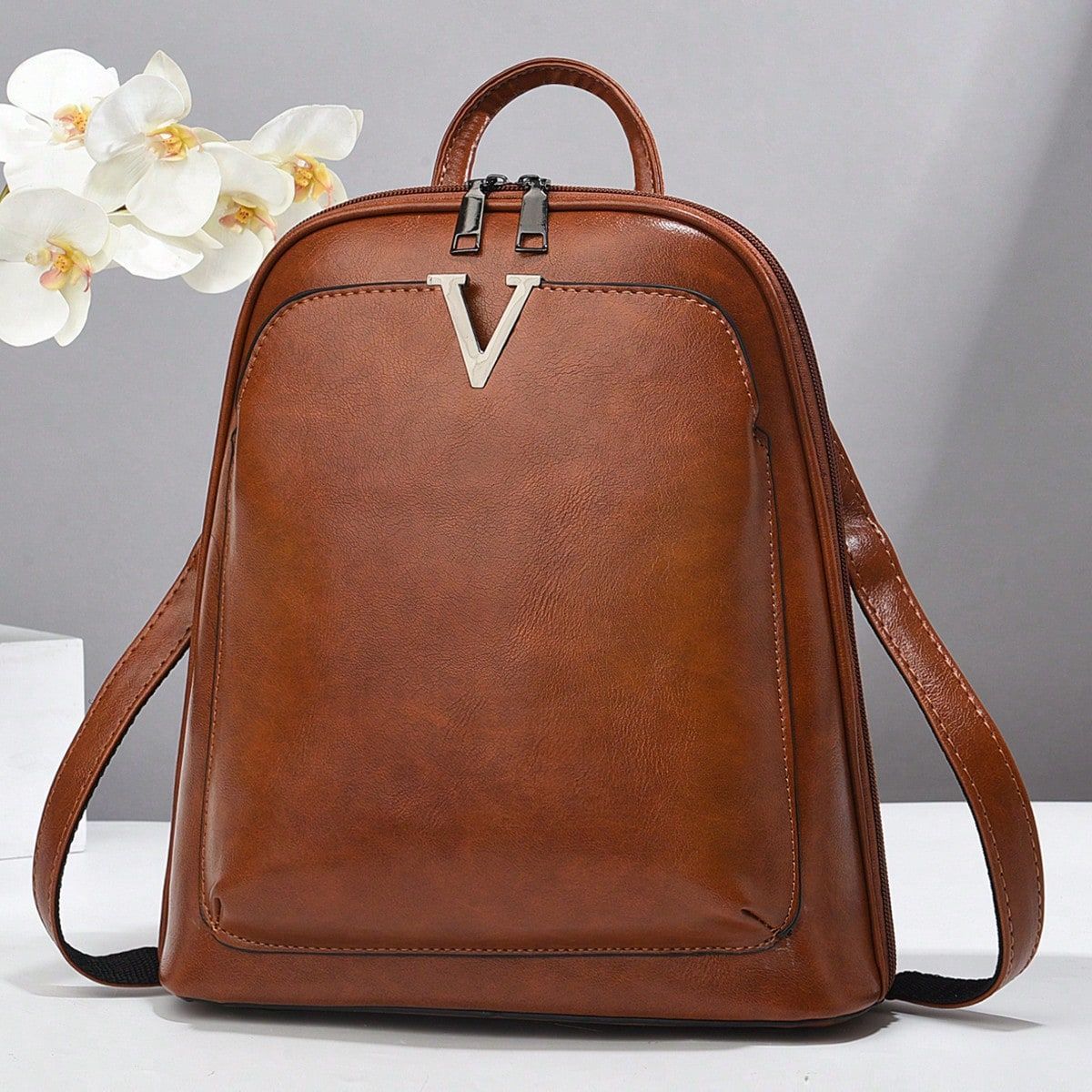 Women's Trendy Waterproof Computer High Junior College Women's Backpack