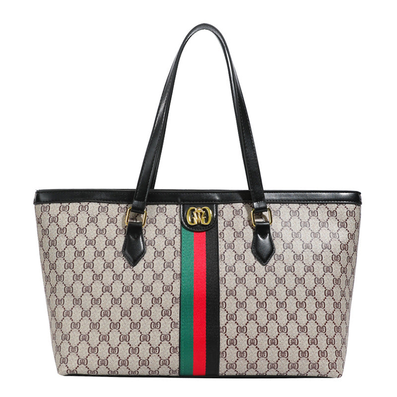 Large Capacity Elegant Fashion Commuter Retro Women's Shoulder Bag