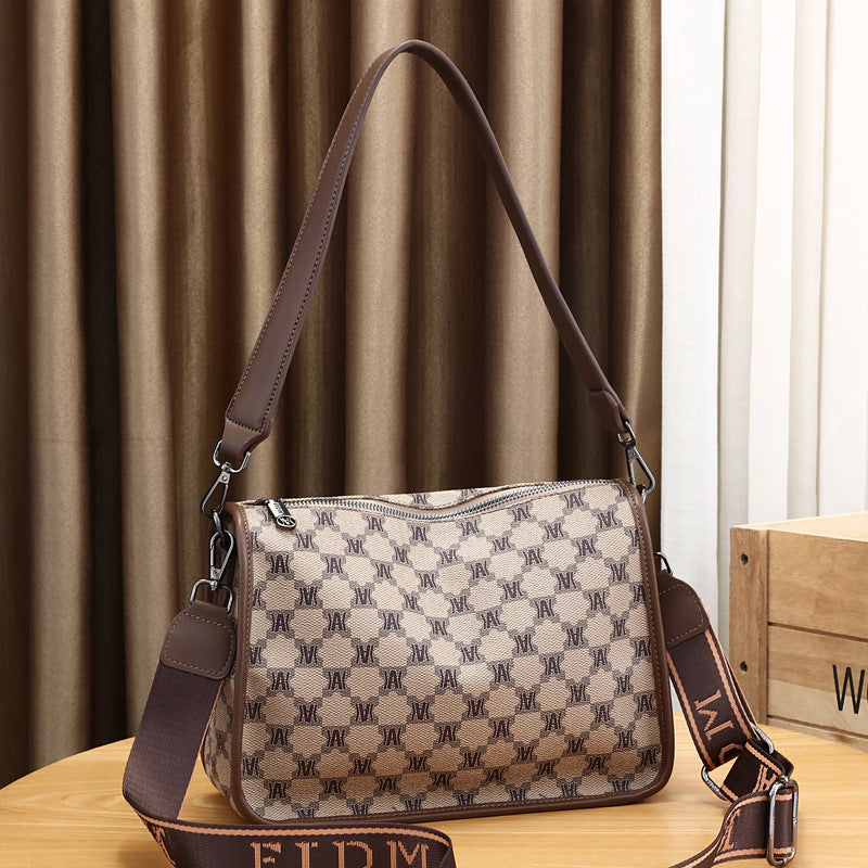 Women's Fashion Female Versatile Large Capacity Pea Women's Messenger Bag