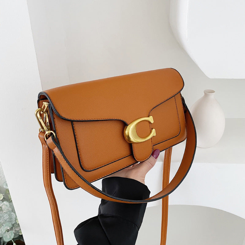 Unique Women's High-grade Graceful Fashionable Caviar Women's Messenger Bag