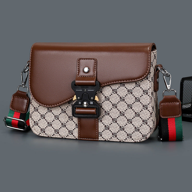 Men's High Quality Saddle Fashion Flap Bags