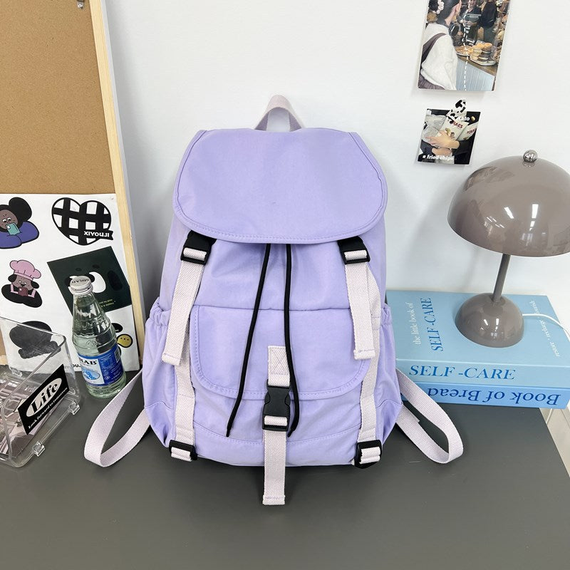 Design Sense Niche Junior High Schoolgirl Backpacks