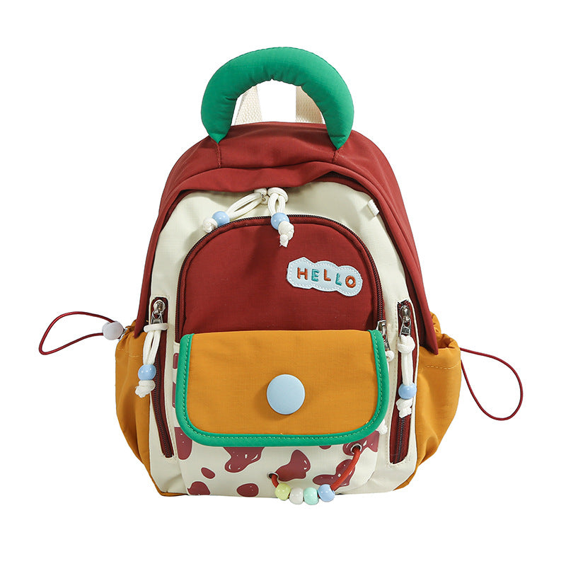 Face Value Teenage Contrast Color Versatile Make Up Classes Backpacks