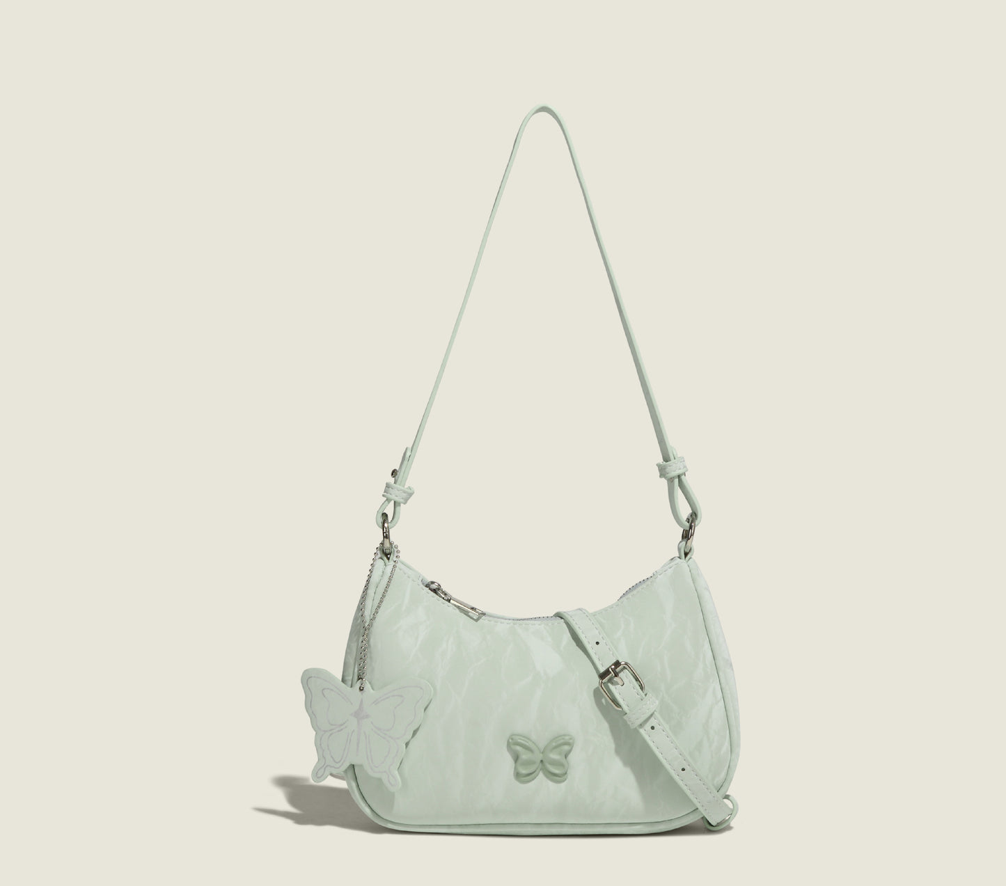 Female Simple Butterfly Lady Pure Desire Sweetheart Commuter Chinese Underarm Bag