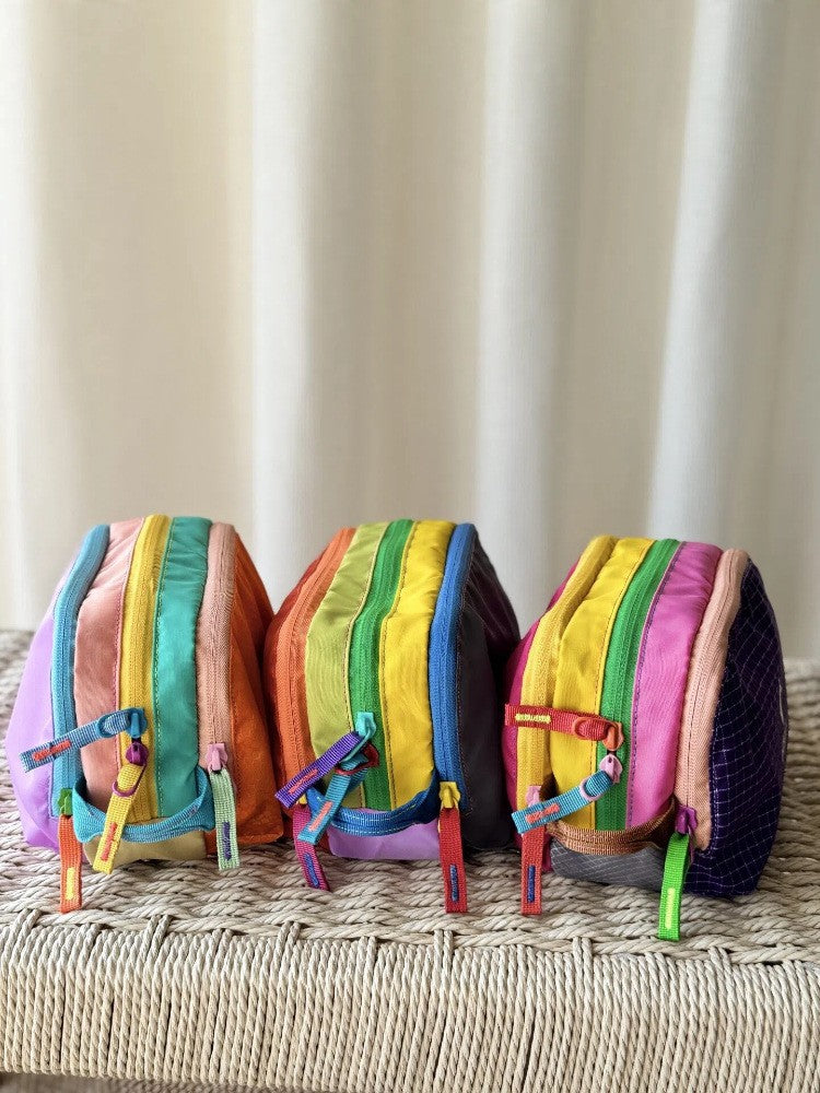 Dopamine Color Matching Alpaca Wash Portable Toiletry Makeup Bag