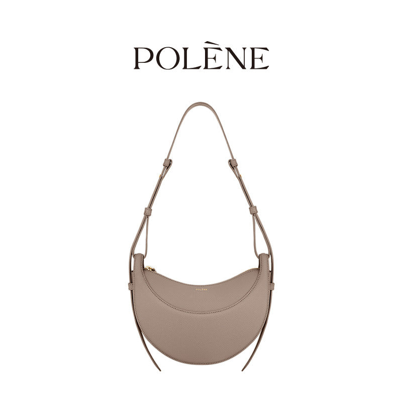 Women's Selenodont Niche Genuine Leather Saddle Fashion Women's Messenger Bag