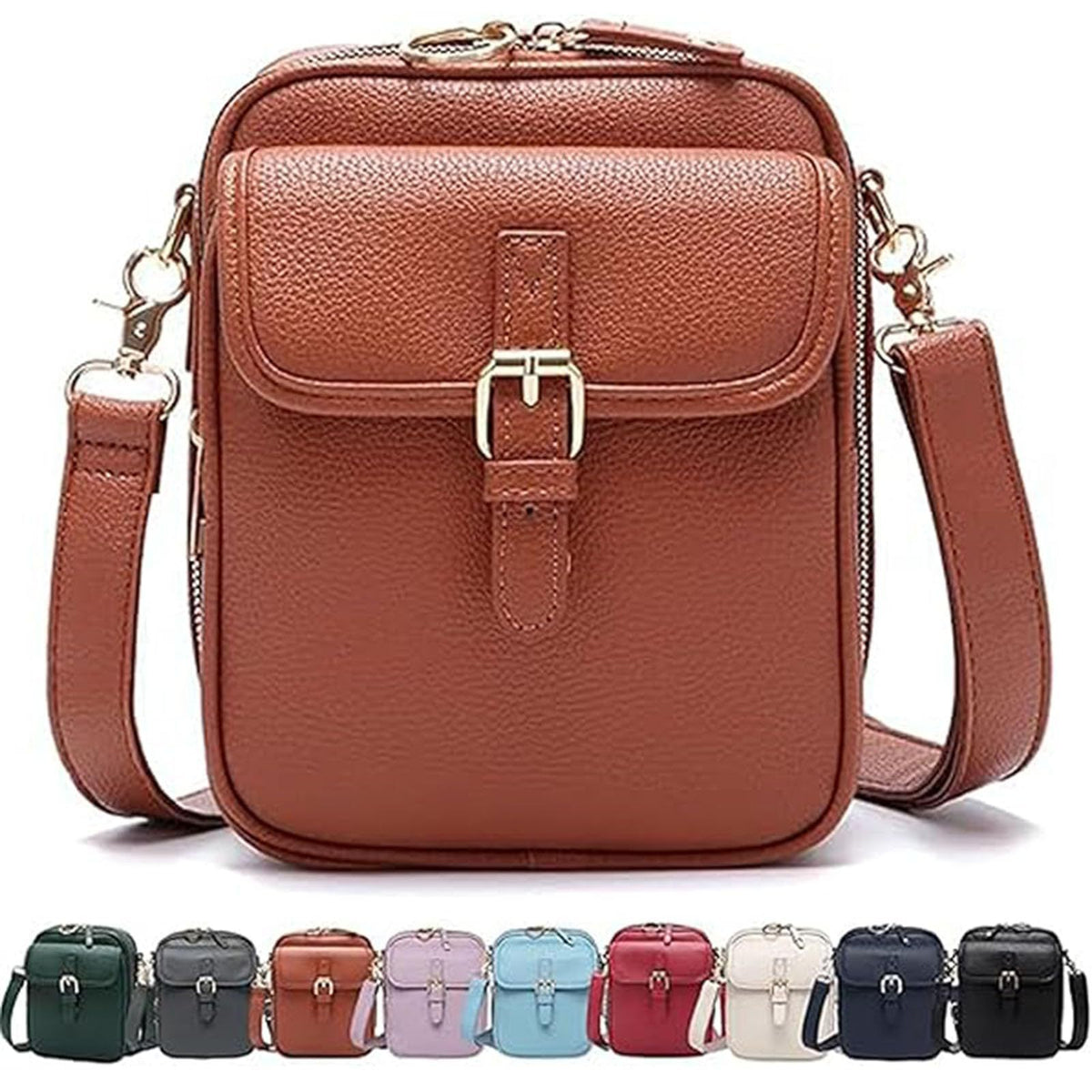 Women's Genuine Leather Retro Large Capacity Mini Tote Bag