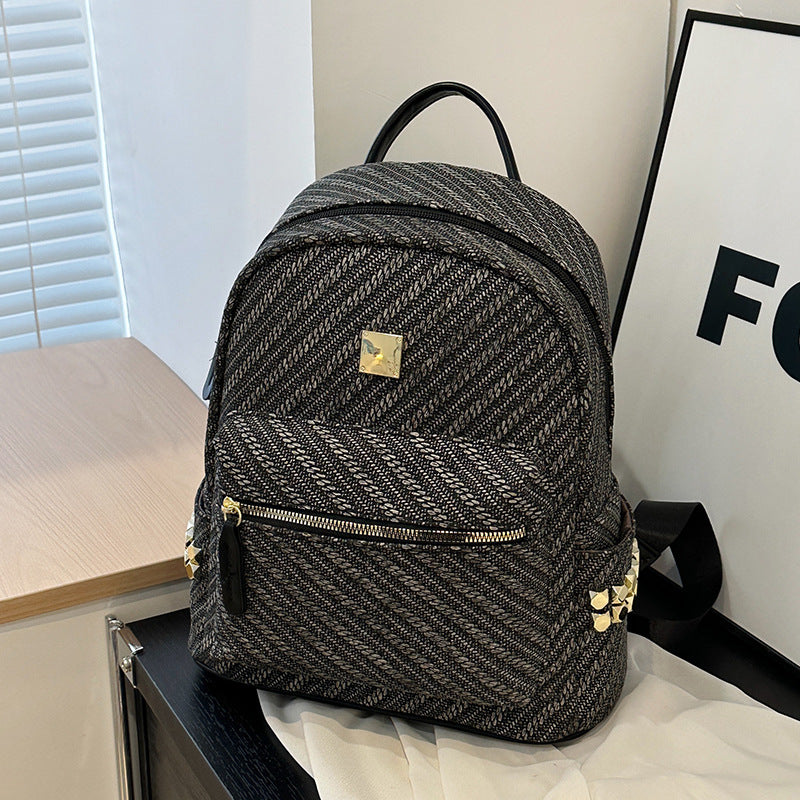 Spring Korean Style Fashion Niche Simple Women's Backpack