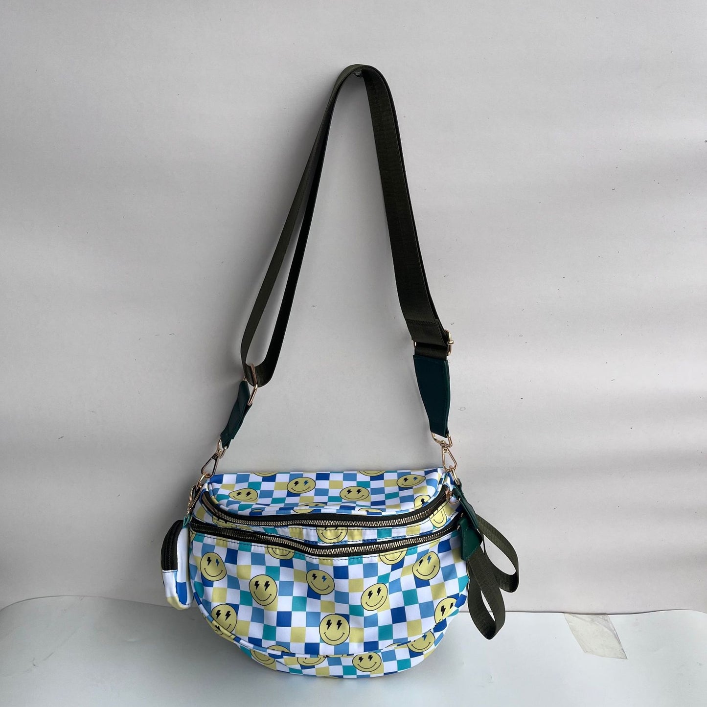 New Waterproof Fashionable Shell With Earphone Women's Messenger Bag