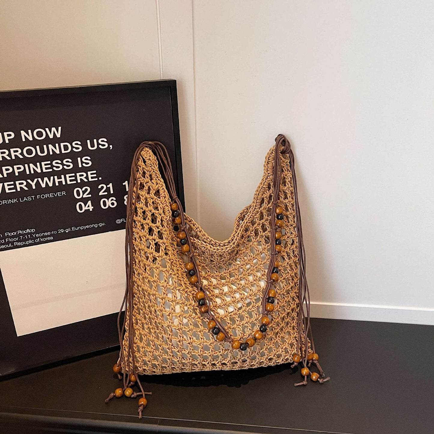 Women's Seaside Holiday Hand-woven Fashion Large Capacity Women's Handbag