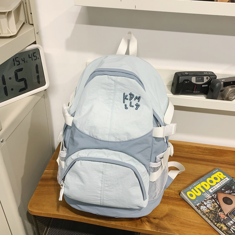 Men's Large Capacity Hiking Early High College Leisure Backpack
