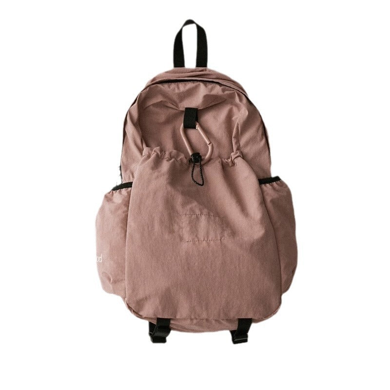 Korean Style Niche Portable Nylon Drawstring Leisure Backpack