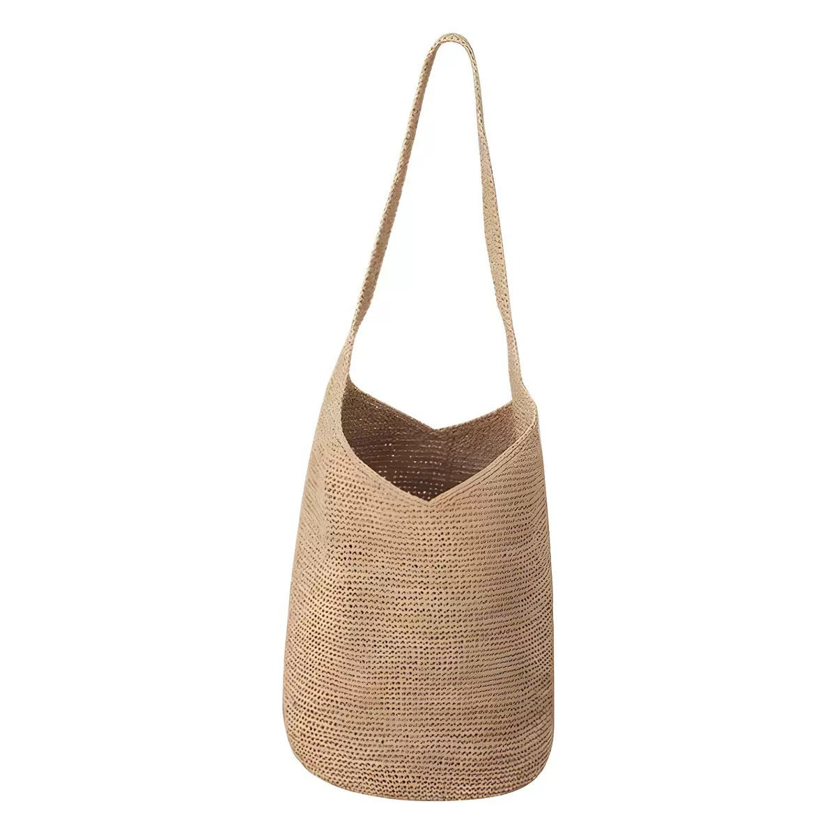 Korean Style Holiday Raffia Woven Straw Women's Handbag