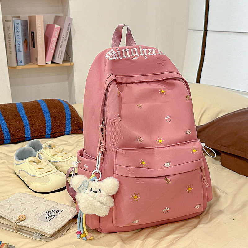 Good-looking Female Fresh Sweet Cute Large Leisure Backpack