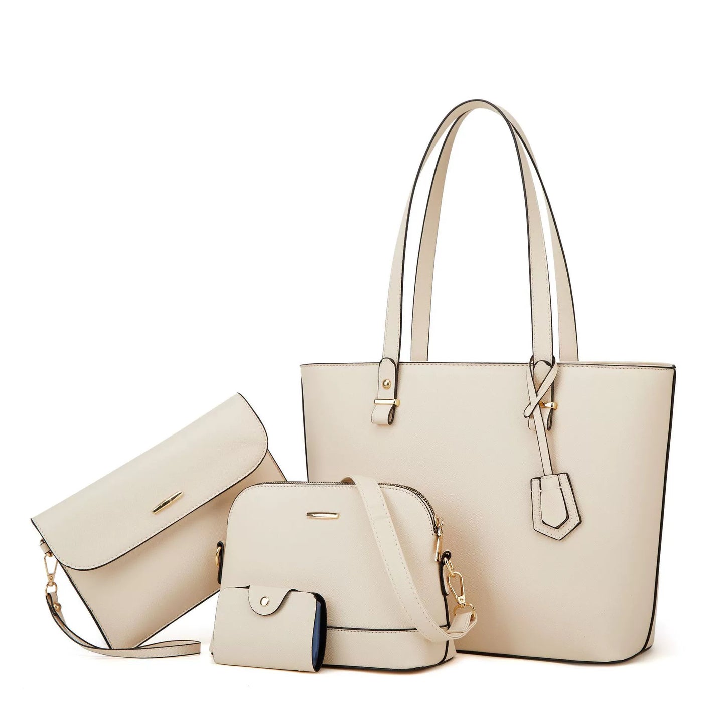 Women's Trendy Retro Large Capacity Fashion Set Tote Bag