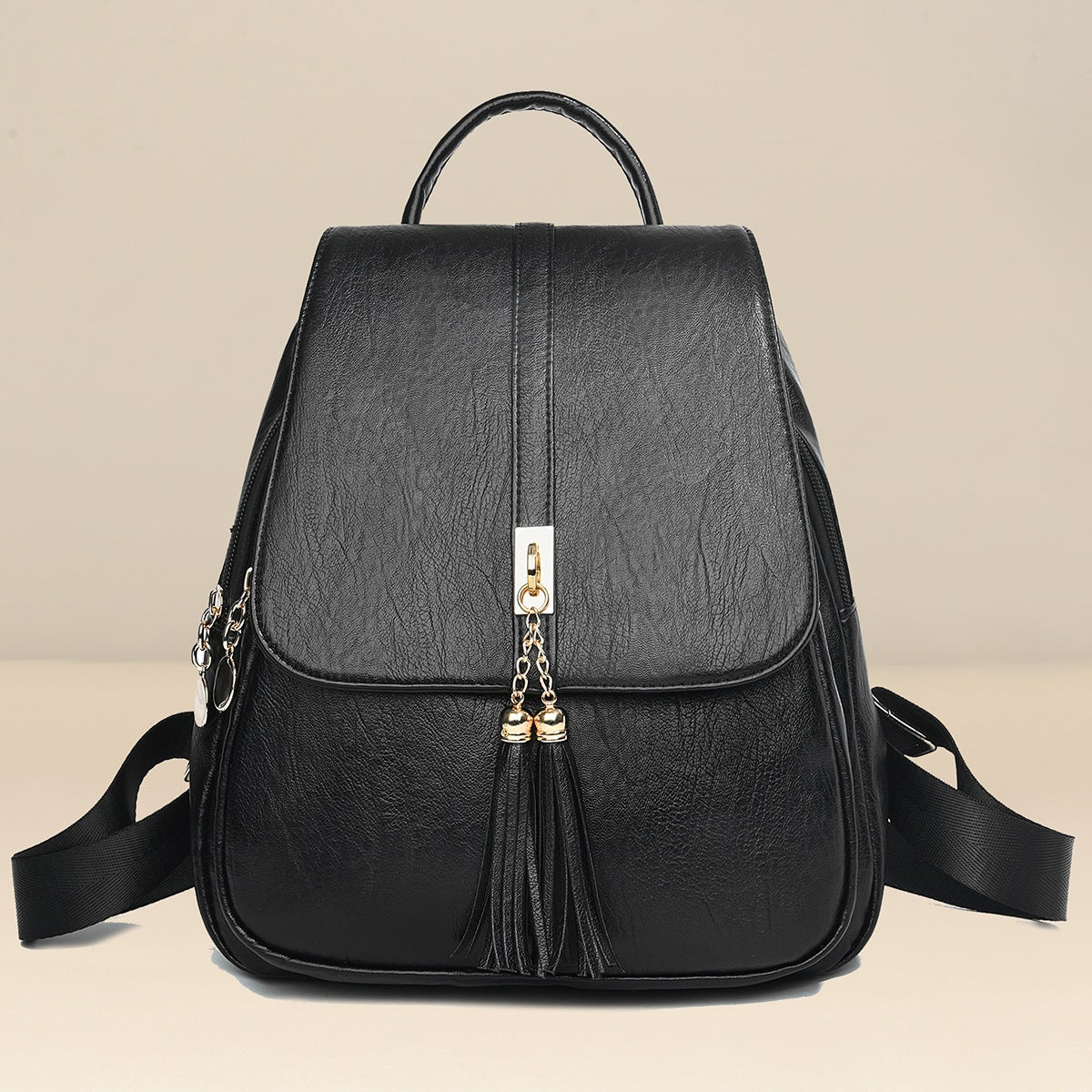 Women's Green Practical Large Capacity Female College Women's Backpack