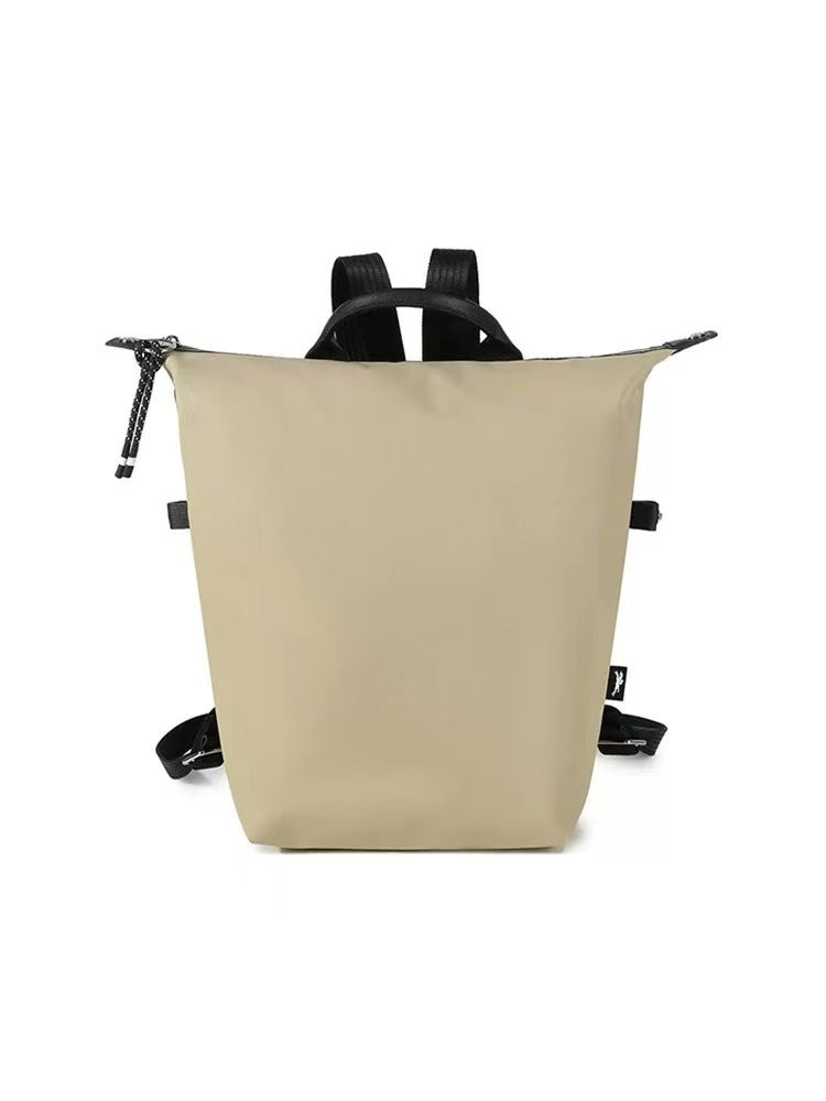 Nylon Waterproof Lightweight Large Capacity English Leisure Backpack