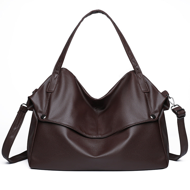 Women's Simple Advanced Texture Large Capacity Tote Bags