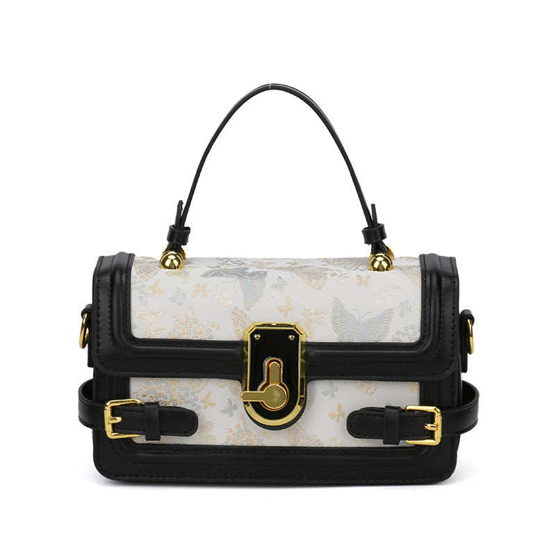 Versatile Fashion Trendy Niche High-grade Leather Small Square Bags