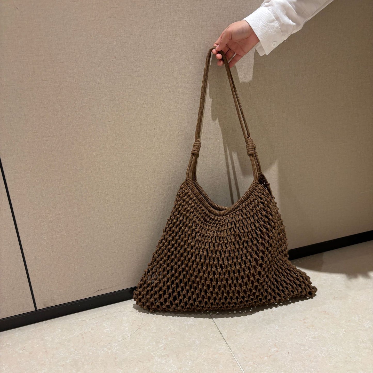 Seaside Holiday Hollow Western Style Large Women's Shoulder Bag