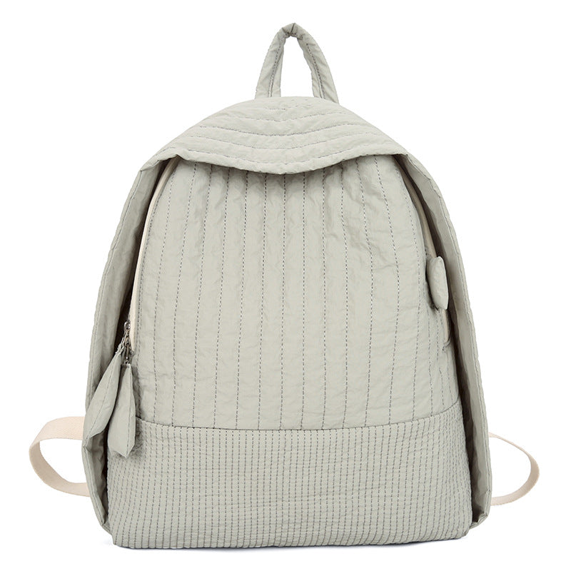 Women's Large Capacity Light Luxury Minority High Women's Backpack