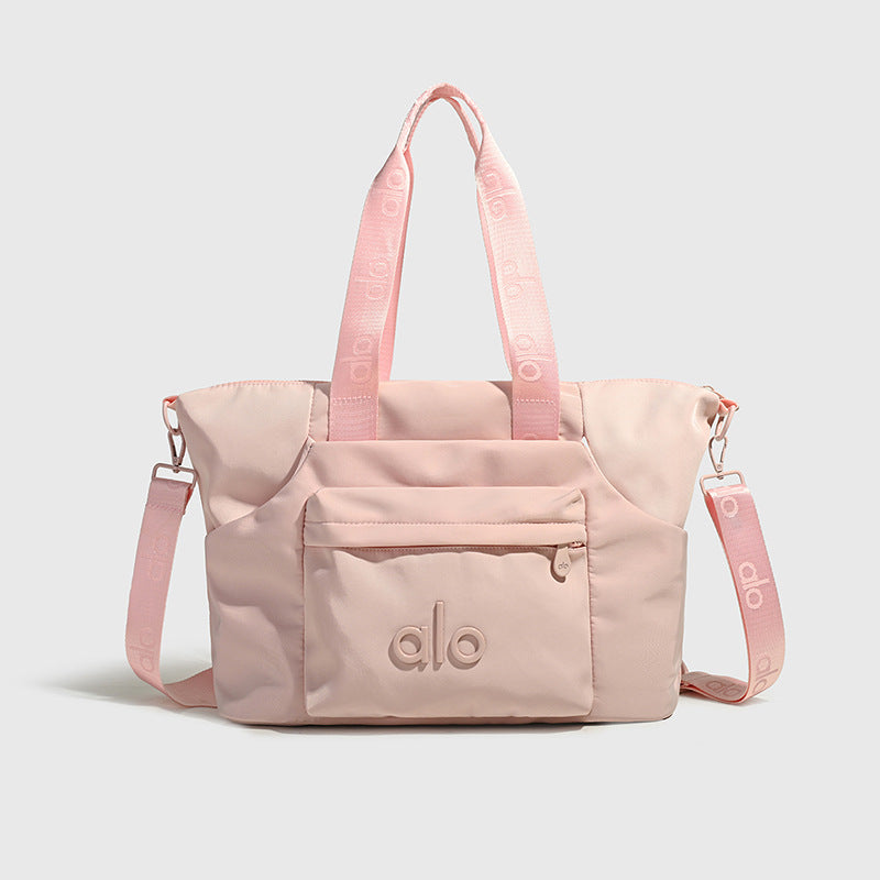 Women's Simple Yoga Fitness Fashion One Solid Women's Shoulder Bag