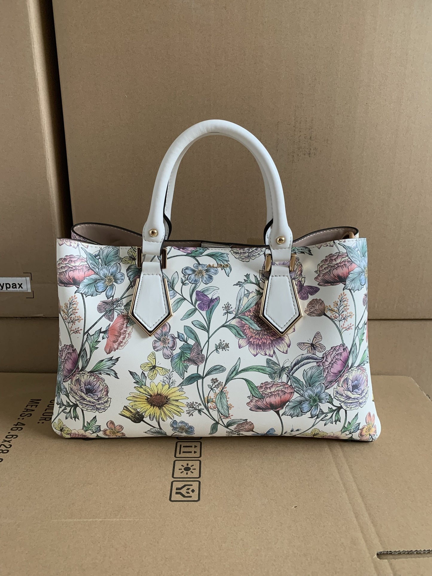 Women's Canada Flower Trend Texture Large Capacity Shoulder Bags