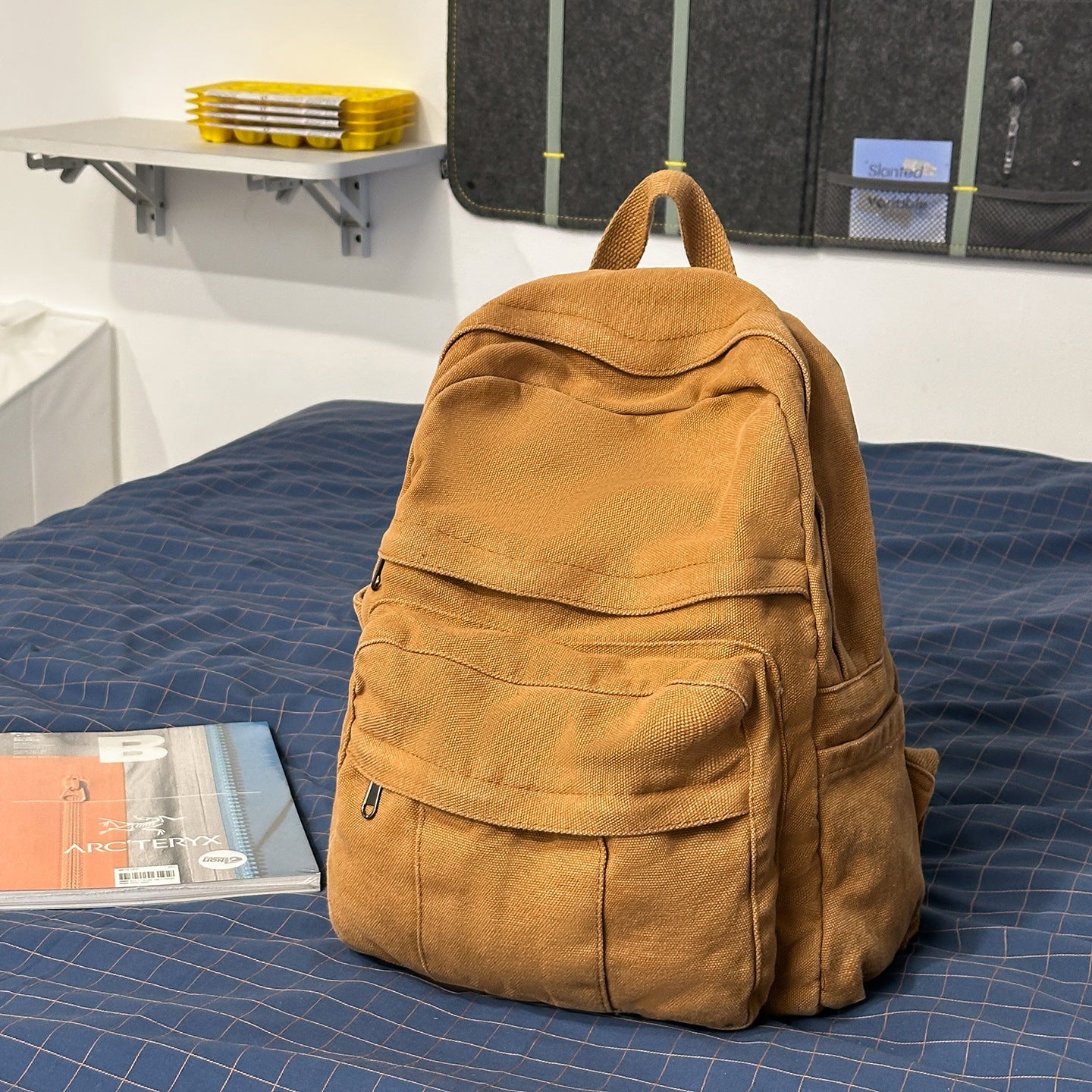 Women's Korean Style Canvas For Fashion Trends Backpacks