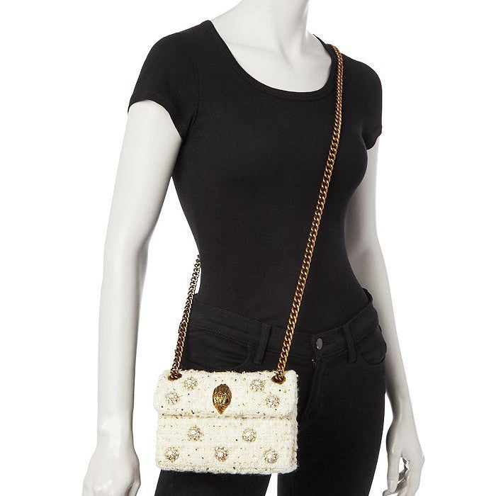 Classic Style Gold Wool Mini Design Bags