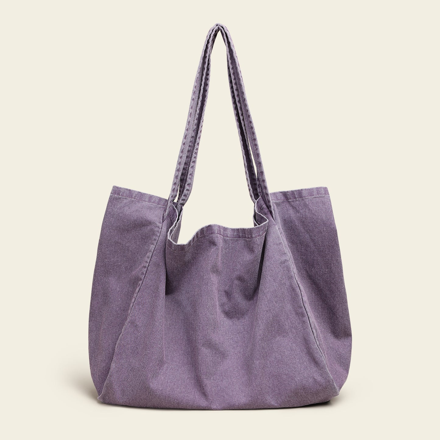 Women's Distressed Canvas For Idle Style Large Bags